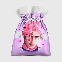 Мешок для подарков Lil Peep: Pink Edition, цвет: 3D-принт