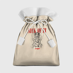 Мешок для подарков Skillet: Sick of it, цвет: 3D-принт