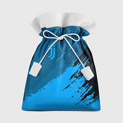 Мешок для подарков FC Juventus: Blue Original, цвет: 3D-принт