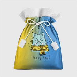 Мешок для подарков Happy Day, цвет: 3D-принт