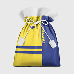 Мешок для подарков Subaru, цвет: 3D-принт