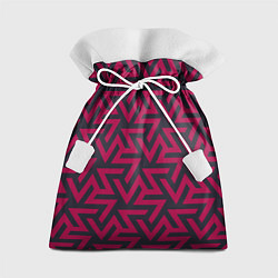 Мешок для подарков Пурпурная абстракция, цвет: 3D-принт