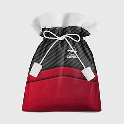 Мешок для подарков Opel: Red Carbon, цвет: 3D-принт