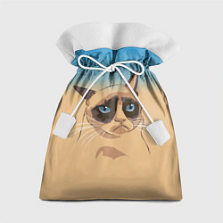 Мешок для подарков Grumpy cat, цвет: 3D-принт