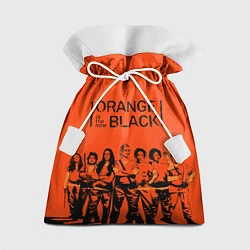 Мешок для подарков ORANGE IS THE NEW BLACK, цвет: 3D-принт