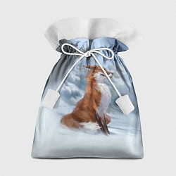 Мешок для подарков Гордый лис, цвет: 3D-принт