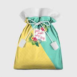 Мешок для подарков Good Mood Every Day, цвет: 3D-принт