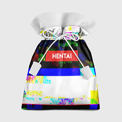 Мешок для подарков Hentai Glitch 3, цвет: 3D-принт