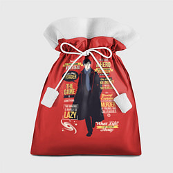 Мешок для подарков Шерлок Холмс, цвет: 3D-принт