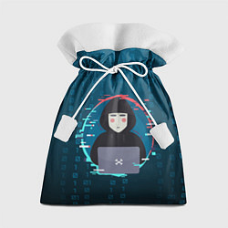Мешок для подарков Anonymous hacker, цвет: 3D-принт