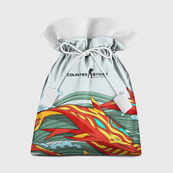 Мешок для подарков CS:GO Aquamarine Revenge, цвет: 3D-принт