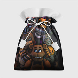 Мешок для подарков Five Nights at Freddy's, цвет: 3D-принт
