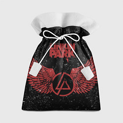 Мешок для подарков Linkin Park: Red Airs, цвет: 3D-принт