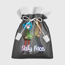 Мешок для подарков Sally Face: Friends, цвет: 3D-принт