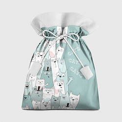 Мешок для подарков Cats World, цвет: 3D-принт