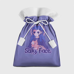 Мешок для подарков Sally Face: Violet Halo, цвет: 3D-принт