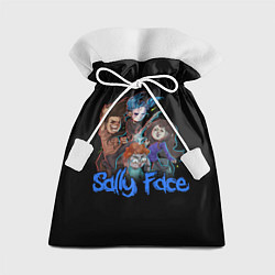 Мешок для подарков Sally Face: Rock Band, цвет: 3D-принт