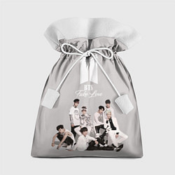 Мешок для подарков BTS - Take love, цвет: 3D-принт