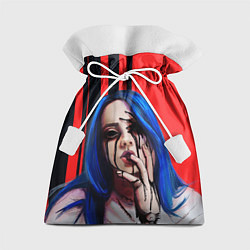 Мешок для подарков Billie Eilish: Demon, цвет: 3D-принт