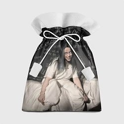 Мешок для подарков BILLIE EILISH: Where Do We Go, цвет: 3D-принт