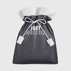 Мешок для подарков Just wrestle, цвет: 3D-принт