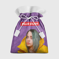 Мешок для подарков Billie Eilish, цвет: 3D-принт