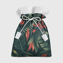 Мешок для подарков Тропический комуфляж, цвет: 3D-принт