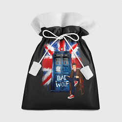 Мешок для подарков Doctor Who: Bad Wolf, цвет: 3D-принт