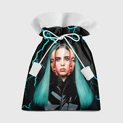 Мешок для подарков BILLIE EILISH, цвет: 3D-принт