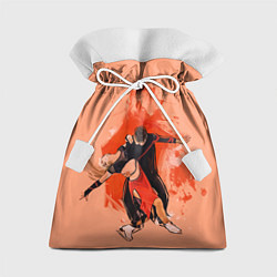 Мешок для подарков Парное фигурное катание, цвет: 3D-принт