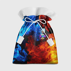 Мешок для подарков Brawl Stars LEON SHARK, цвет: 3D-принт