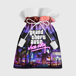 Мешок для подарков Grand Theft Auto Vice City, цвет: 3D-принт