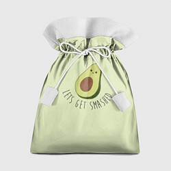 Мешок для подарков Авокадо, цвет: 3D-принт