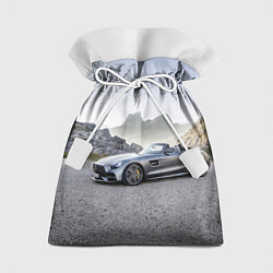 Мешок для подарков Mercedes V8 Biturbo, цвет: 3D-принт