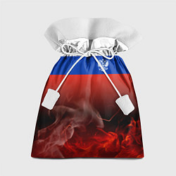 Мешок для подарков Россия огонь, цвет: 3D-принт