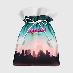 Мешок для подарков HOTLINE MIAMI, цвет: 3D-принт