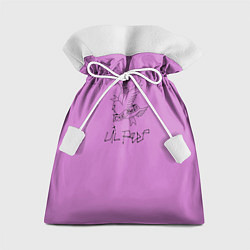 Мешок для подарков Lil peep, цвет: 3D-принт