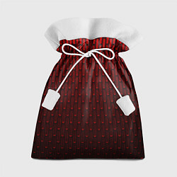 Мешок для подарков Текстура красный градиент, цвет: 3D-принт