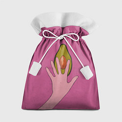 Мешок для подарков Avocado, цвет: 3D-принт
