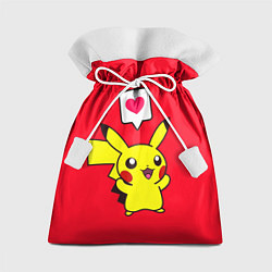 Мешок для подарков Pikachu Pika Pika, цвет: 3D-принт