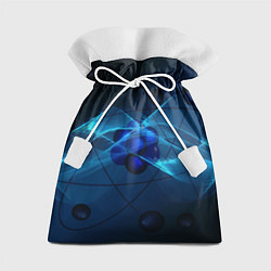 Мешок для подарков Атом, цвет: 3D-принт