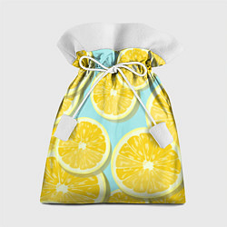 Мешок для подарков Лимончики, цвет: 3D-принт
