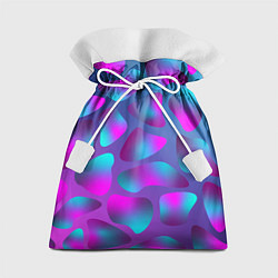 Мешок для подарков Неоновые капли, цвет: 3D-принт