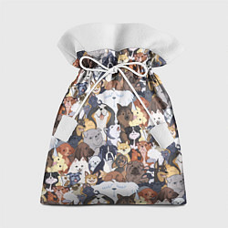 Мешок для подарков Dogs, цвет: 3D-принт