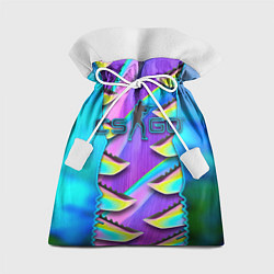 Мешок для подарков CS GO blue gem 2, цвет: 3D-принт