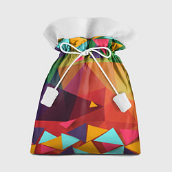 Мешок для подарков Геометрическая Абстракция, цвет: 3D-принт