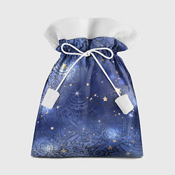 Мешок для подарков Небо в стиле Стимпанк, цвет: 3D-принт