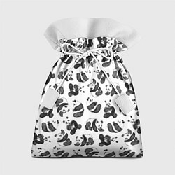 Мешок для подарков Акварельные панды паттерн, цвет: 3D-принт