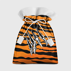 Мешок для подарков След от когтей тигра, цвет: 3D-принт