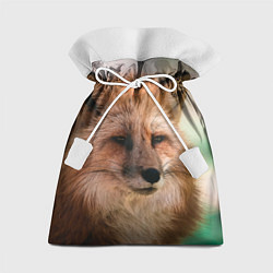 Мешок для подарков Строгая лисица, цвет: 3D-принт